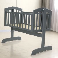 Soild wood Baby Swinging Crib /Wooden Baby Cradle