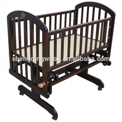 New born baby cradle swing bed