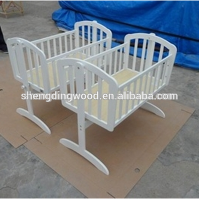 New Zealand solid wood baby Cradle top quality